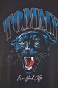 Tommy Jeans t-shirt bawełniany szary DM0DM18281