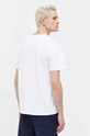 Odzież Tommy Jeans t-shirt bawełniany DM0DM18295 biały