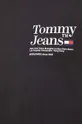 fekete Tommy Jeans pamut póló