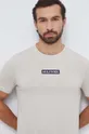 beżowy Tommy Hilfiger t-shirt Męski