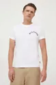Bombažna kratka majica Tommy Hilfiger bela