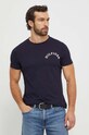 Tommy Hilfiger t-shirt bawełniany MW0MW33686 granatowy SS24
