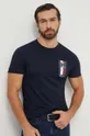 blu navy Tommy Hilfiger t-shirt in cotone Uomo