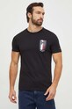 Tommy Hilfiger t-shirt bawełniany MW0MW33687 czarny SS24