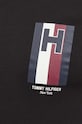 Tommy Hilfiger t-shirt bawełniany czarny MW0MW33687