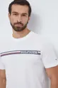 bianco Tommy Hilfiger t-shirt in cotone Uomo