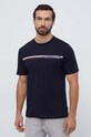 Bavlnené tričko Tommy Hilfiger MW0MW33688 tmavomodrá SS24