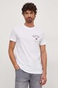 Tommy Hilfiger t-shirt bawełniany biały MW0MW33689