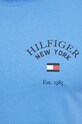 Tommy Hilfiger t-shirt bawełniany niebieski MW0MW33689