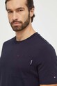 Bavlněné tričko Tommy Hilfiger MW0MW33696 námořnická modř SS24
