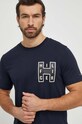 Odzież Tommy Hilfiger t-shirt bawełniany MW0MW33893 granatowy