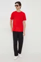 Βαμβακερό μπλουζάκι Tommy Hilfiger κόκκινο
