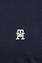 Бавовняна футболка Tommy Hilfiger темно-синій MW0MW33987