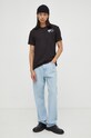 G-Star t-shirt bawełniany D23898.336 czarny SS24