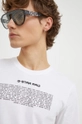 bianco G-Star Raw t-shirt in cotone Uomo