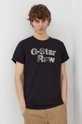 czarny G-Star Raw t-shirt bawełniany Męski