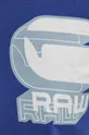 modra Bombažna kratka majica G-Star Raw