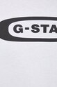 G-Star tricou din bumbac alb D23904.C336