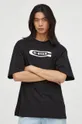 Βαμβακερό μπλουζάκι G-Star Raw μαύρο