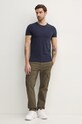 Tričko Calvin Klein K10K112724 tmavomodrá SS25