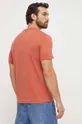 Bavlnené tričko Calvin Klein oranžová