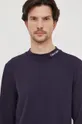 tmavomodrá Tričko s dlhým rukávom Calvin Klein