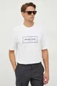 biały Michael Kors t-shirt bawełniany