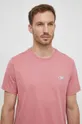 roza Bombažna kratka majica Michael Kors