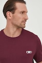 Odzież Michael Kors t-shirt bawełniany CH351RH1V2 bordowy