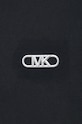 Βαμβακερό μπλουζάκι Michael Kors CH351RH1V2 μαύρο