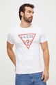 Бавовняна футболка Guess M2YI71.I3Z14 білий SS24