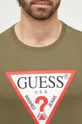 zelena Bombažna kratka majica Guess