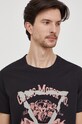 Бавовняна футболка Guess M4RI20.K8FQ4 чорний SS24