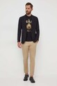 Guess t-shirt bawełniany M4RI54.K9RM1 czarny SS24