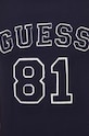 Βαμβακερό μπλουζάκι Guess M4RI22.K8FQ4 σκούρο μπλε