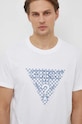 Guess t-shirt bawełniany biały M4RI27.K8FQ4