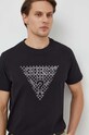 Guess t-shirt bawełniany M4RI27.K8FQ4 czarny SS24