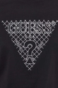 μαύρο Βαμβακερό μπλουζάκι Guess