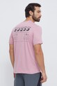 Odzież Guess t-shirt bawełniany MEDGAR Z4RI08.I3Z14 różowy