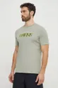zielony Guess t-shirt bawełniany NIKOLAS Męski
