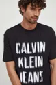 fekete Calvin Klein Jeans pamut póló Férfi