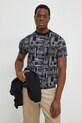 Karl Lagerfeld t-shirt bawełniany 541224.755060 czarny SS24
