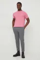 Μπλουζάκι Karl Lagerfeld ροζ