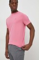 Karl Lagerfeld t-shirt różowy 541221.755890