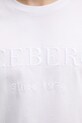 Iceberg tricou din bumbac F014.6327 alb