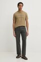 Iceberg tricou din bumbac F014.6327 verde SS25