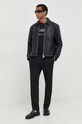 Iceberg tricou din bumbac F014.6327 negru SS25