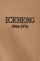 Iceberg tricou din bumbac F026.6327 maro