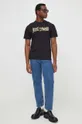 Just Cavalli t-shirt in cotone nero