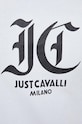 Just Cavalli t-shirt bawełniany 76OAHG00.CJ318 biały